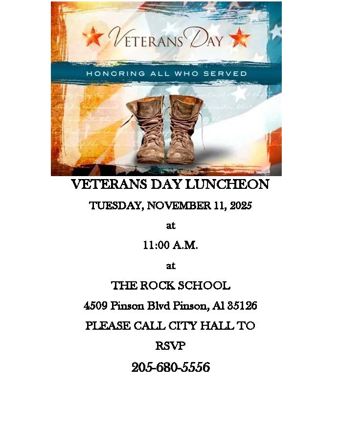 VETERANS DAY LUNCHEON 2025